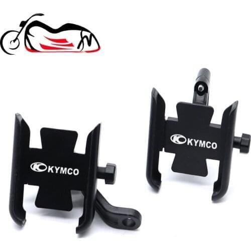 For KYMCO DOWNTOWN NIKITA GDINK KXCT PeoPle S Racing S G150 Motorcycle handlebar Mirror Mobile Phone Holder GPS stand bracket