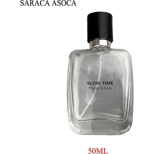 50ml Perfume Sub-bottling Glass Empty Bottle Spray High-end Cosmetic Perfume Bottle Exquisite Hydrating Empty Bottle 10Pcs/lot