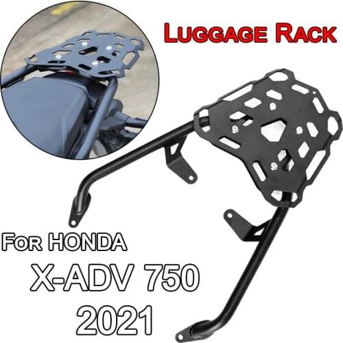 MKLIGHTECH For HONDA XADV X-adv 750 XADV750 2021 Rear Carrier Luggage Rack Tail Board Holder Shelf Toolbox Bracket Accessories
