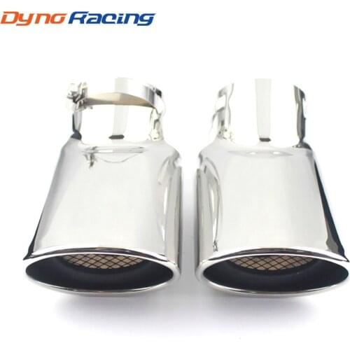 Modified Car Exhaust End Pipe Muffler tail Tips Stainless Steel tail throat Pipe For Land Rover 05-12 Range Rover Diesel