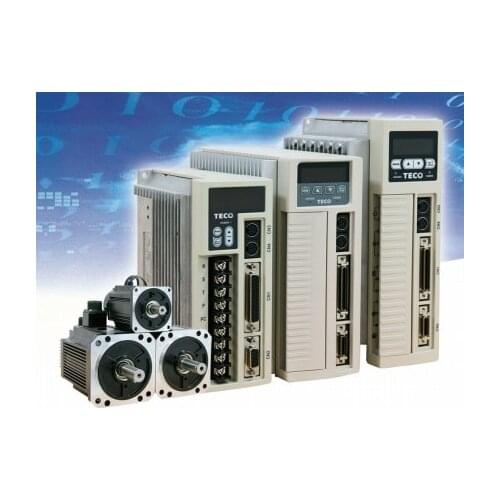 New original TECO servo motor 750w with brake TSTEP20C+TSB08751C-2BT3