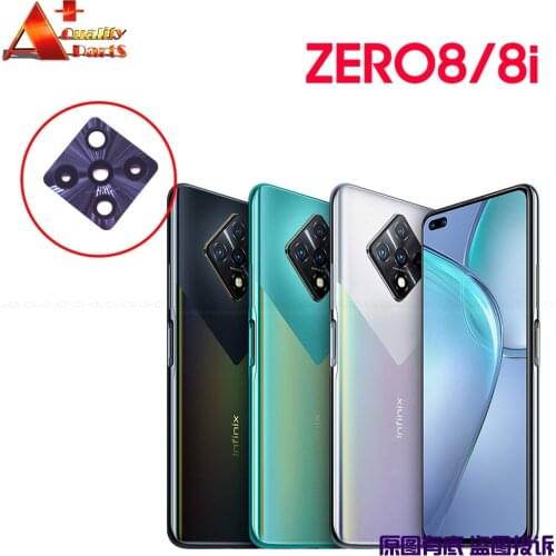 For Infinix Zero 8 8i X687 X687B Original Back Rear Camera Lens Glass Replacement