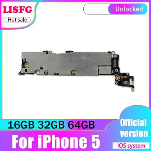 Replaced for iphone 5 Motherboard,High quality mainboard for iphone 5 5g Logic board with Full Chips