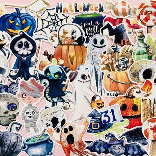 33pcs Halloween stickers / scrapbooking stickers / decorative stickers / DIY handmade photo albums