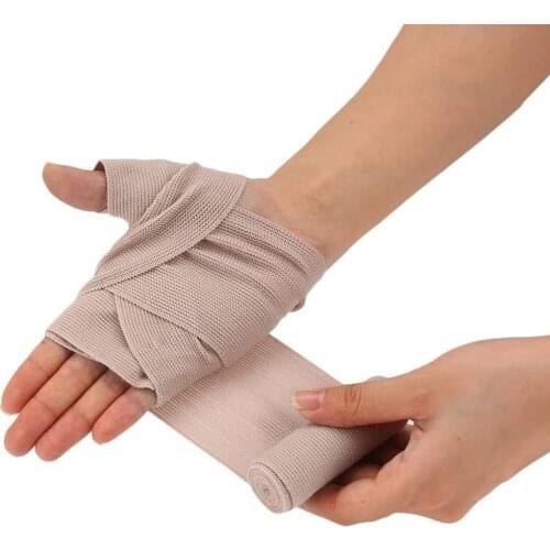 4.5m Roll Elastic Bandage Wound Dressing Emergency Muscle Tape For First Aid Kits Accessories Outdoor Sports Sprain Treatment