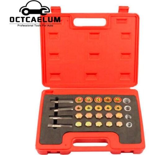 Car Oil Pan Gearbox Thread Repair Tool For VW BMW Ford Audi Auto Sump Drain Plug Replacement Tools ST0041