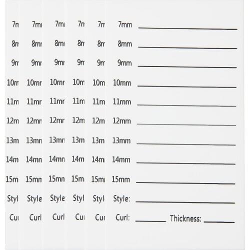 100pcs Eyelash Glue Holder Acrylic Lash Pallet Individual Eyelash Extension Tool Volume Eyelashes Pad Makeup Tools Private Logo