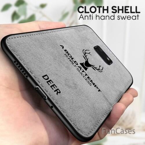 Case For Huawei Mate 20 P20 Lite Pro Case Fabric Deer Cloth Cover on For Honor 8X 8C 9 10 lite 7A 7C Nova 3 3i case P Smart Plus