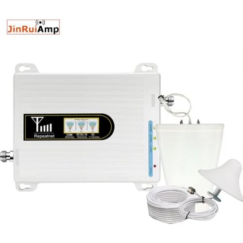 Hot sale triband mobile repeater gsm 900/1800/2100 signal booster