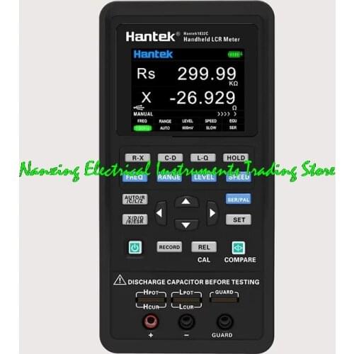 Hantek1832C 40KHZ/Hantek1833C 100KHZ Handeld Digital LCR Meter Inductance Capacitance Resistance Measurement Tester Tools
