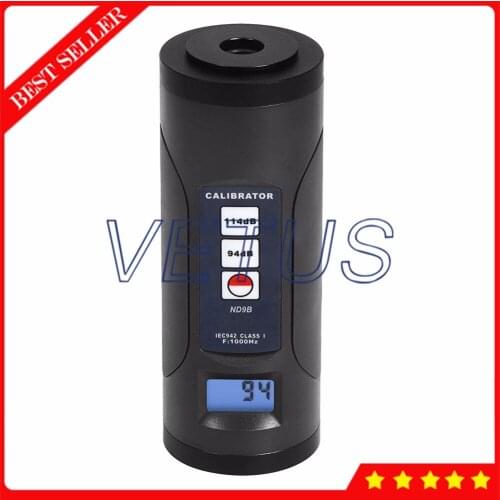 Sound Level Calibrator 1/2" Diameter Microphones 0.3dB Accuracy Sound Voice Decibel Meter Dosimeter Calibration Instruments