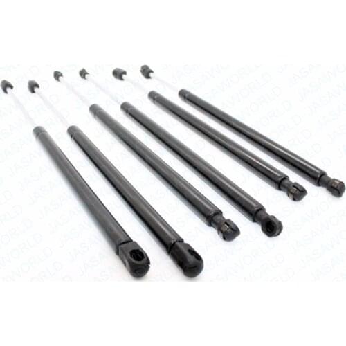 Set of 6pcs Auto Gas Spring Lift Supports Damper Shock Charded for 2003-2009 Kia Sorento Rear Liftgate Rear Window & Front Hood