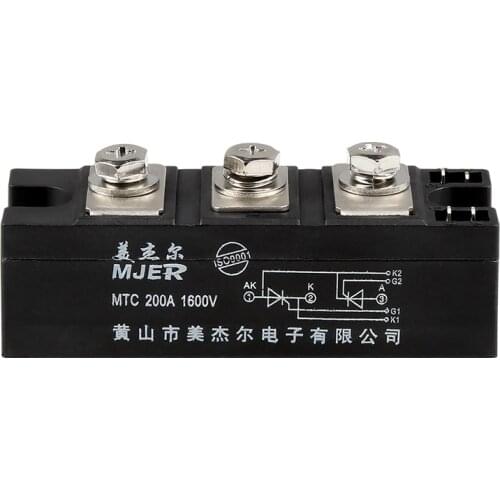 MTC200A soft starter voltage MTC200-16 Thyristor Module 200A 1600V H welding