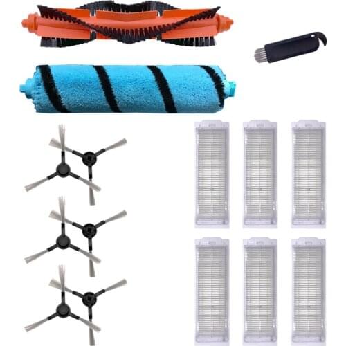Main Brush Hepa Filter Side Brush for Xiaomi Mijia STYJ02YM for Conga 3490 for Viomi V2 PRO V3 SE V-RVCLM21B