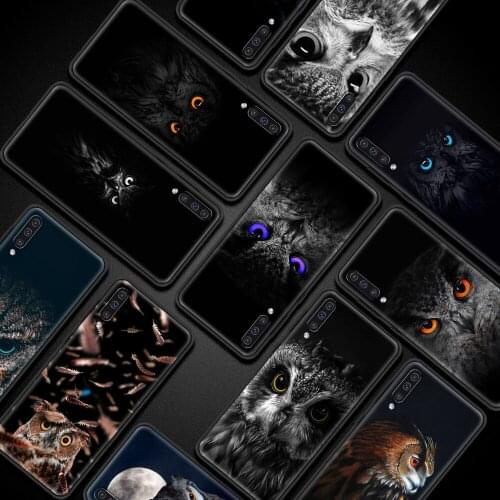 Camouflage Owl Silicone Phone Case For Samsung Galaxy A51 A21s A71 A12 A31 A52 A41 A32 5G A02s A11 A02 Capas