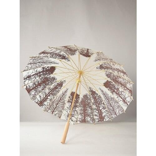 Light White Umbrella Long Handle Uv Protection Wedding Umbrella Rain Women Golf Ladies Paraguas Mujer Rain Gear BY50YS