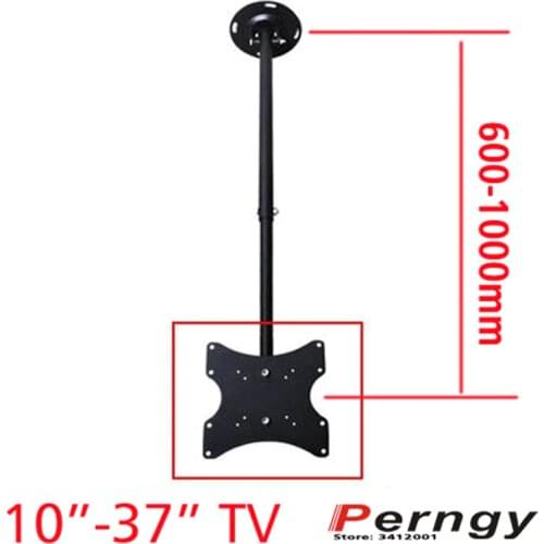 60-100CM) DLC-102X 17-37"32" LED LCD Monitor ceiling and walll Holder screen Wall Mount bracket height adjustable