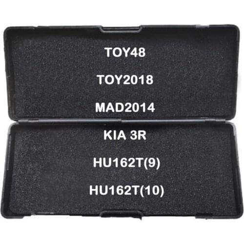 TOY48 TOY2018 MAD2014 KIA 3R HU162T(9) HU162T(10) Lishi 2 In 1 Auto Pick and Decoder Tool Auto Key Repair Tool