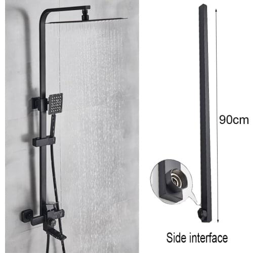 Extension tube Can Extend The Square Shower Faucet Need to Replace Original TuBe 90 cm long Tube
