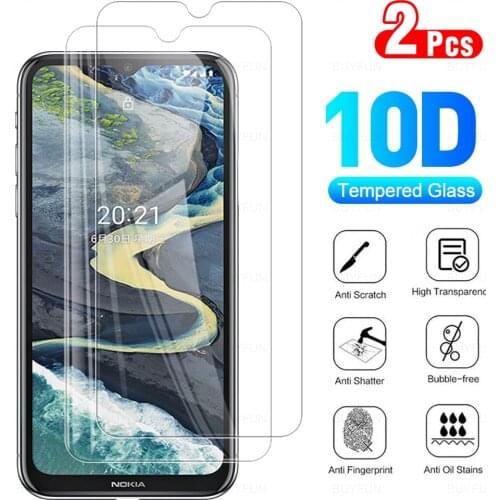 2Pcs Full Cover Protective Glass For Nokia C20 Plus Phone Tempered Glasses Screen Protector Film For No Kia C 20 C20+ 20C 6.5"
