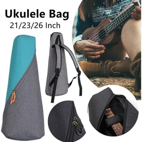 1Pc 21/23/26Inch Portable Bohemian Ukulele Dustproof Storage Bag Double Shoulder Backpack