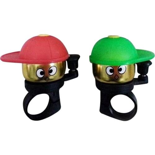1 Pcs Kids Cute Bike Cycling Bell Mini Bell Small Boy Ring Bell Bicycle Cup Horn Cartoon Durable High Quality Dropship#0401