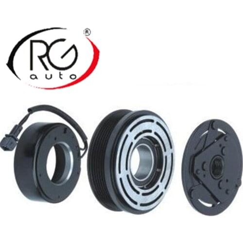 6pk 119.5mm V5 Compressor Clutch, Pulley, Coil, Bearing, Air conditioner refrigeration compressor pulley for BUICK EXCELLE 1.6