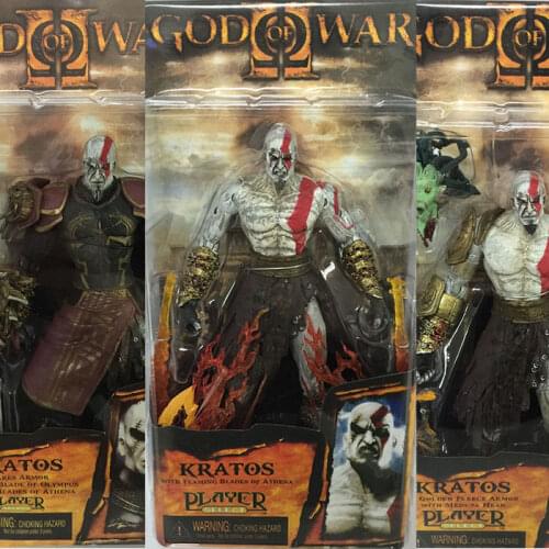 9inch God of War 2 Kratos Kratos Blade Knife Action Doll Model Decoration Gift NECA