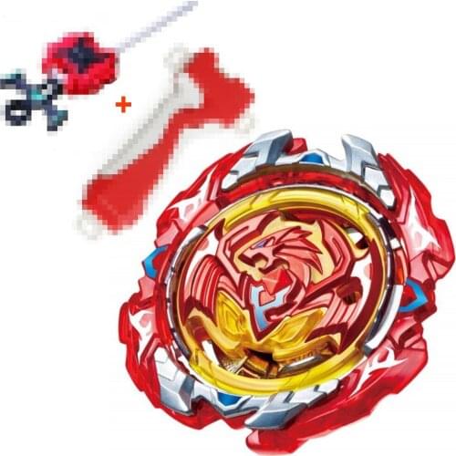 Spinning Top Burst B-115 Archer Hercules.13.Et + Advanced Spinning Top burst Grip + burst L-R Launcher