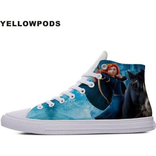 Casual Shoes Mens White Handiness Funny Cartoon Movie For Brave Comfort Walking Shoes Lace Up Men Fashion Footwear Man