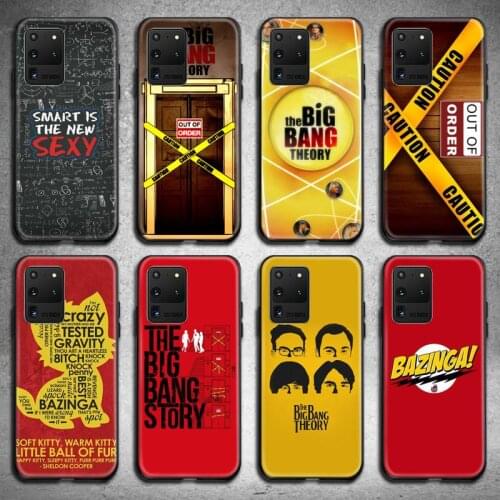 The Big Bang Theory TV Phone Case for Samsung S20 plus Ultra S6 S7 edge S8 S9 plus S10 5G lite 2020