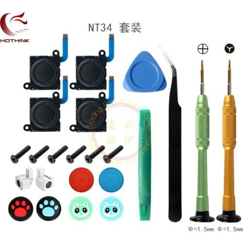 HOTHINK For 22 pieces/set Original Analog Joystick Thumb Sticks Sensor Replacements For Nintend Switch Joy Con Controller