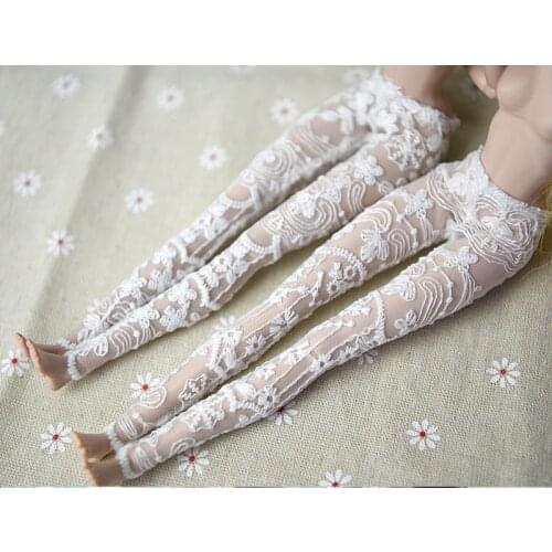 Fashion Doll Accessories High Quality Handmade Mesh Stocking Lace Bottoms Trousers Pants Legging For Barbie Doll Clothes Kid Toy