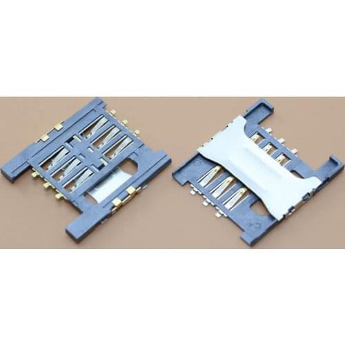 YuXi New SIM card reader Slot connector holder Tray Sockect Module for Lenovo k860i a658t A828T A5000 A568T a788t A300