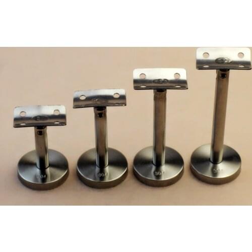 Handrail Straight Support PVC Banisters Sloshing Stiffening Piece Staircase Armrest Reinforcement Accessories Fixed Bracket 3pcs