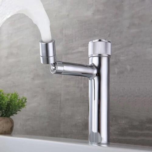 Bidet Faucets Basin Mixer Faucet Bathroom Sink Faucet Chrome Brass Single Handle Hole Basin Mixer Taps Wash Hot and Cold Faucet