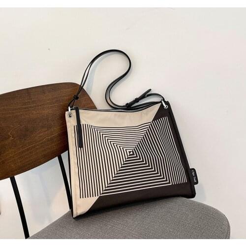 CGCBAG 2021 New Vintage Luxury Designe Canvas Tote Bag Women Simple Large Capacity Shopper Bag Female Shoulder Bag Lady Handbag