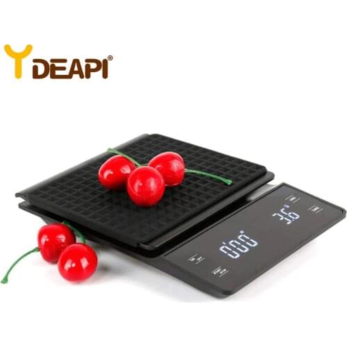 YDEAPI 3KG/0.1gKitchen Scales Precision Electronic Scales Smart Digital Scales Portable Coffee Scales Household Food Scale