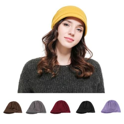 Women 2019 Solid Muslim Stretch Cancer Chemo Turban Elastic Cotton Hat Hair Loss Head Scarf Wrapsd Bucket Hats