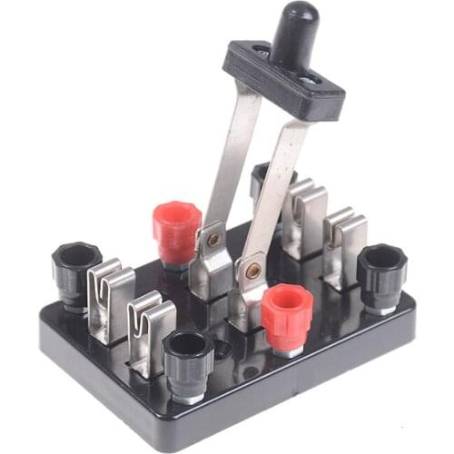 1pcs DPDT toggle Switch Knife switch double pole double throw dpdt toggle experiment test school