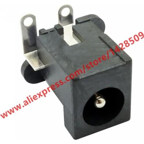 10pcs High Temperature Resistance DC Convenience Receptacle 2.0/2.5mm Internal Needle Charging Interface Socket