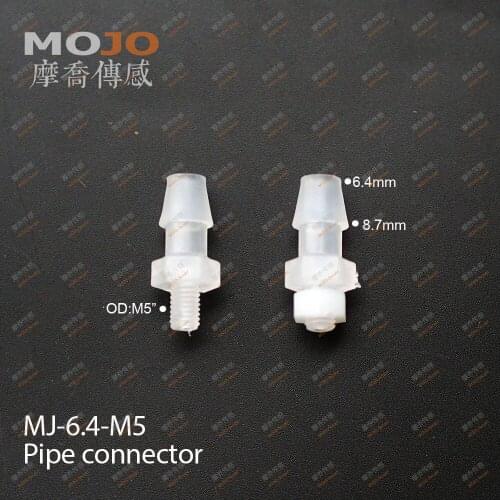 2020 Free shipping!!MJ-6.4-M5 straight nozzle connector (100PCS/LOTS)