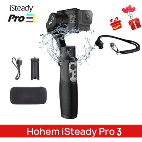 Hohem iSteady Pro 3 3-Axis Handheld Stabilizer Gimbal for DJI Osmo Action GoPro 7 6 XiaoYi 4K Sony RXO Camera PK G6 Evolution