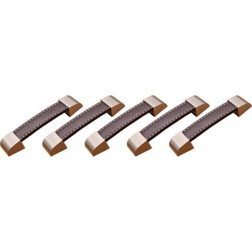 5Pcs Cupboard Door Knobs Furniture Hardware Pulls Drawer Wardrobe Handle Dresser Pulls For Home Decorate