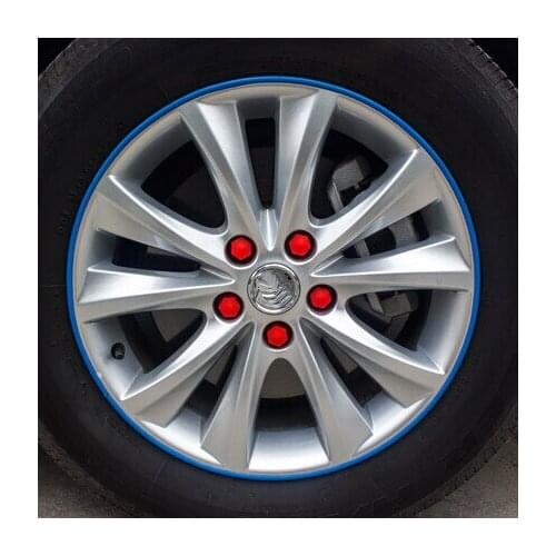 Car-Styling 20pcs Wheel Hub Nut Screw Cover For Jeep Grand Cherokee Compass Commander Wrangler Rubicon SAHALA Patriot