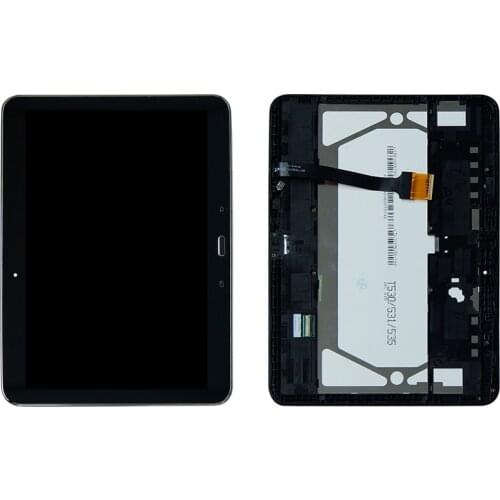 For Samsung Galaxy Tab 4 SM-T530NU T530 Touch Screen Digitizer Lcd Display Assembly Frame Free Shipping