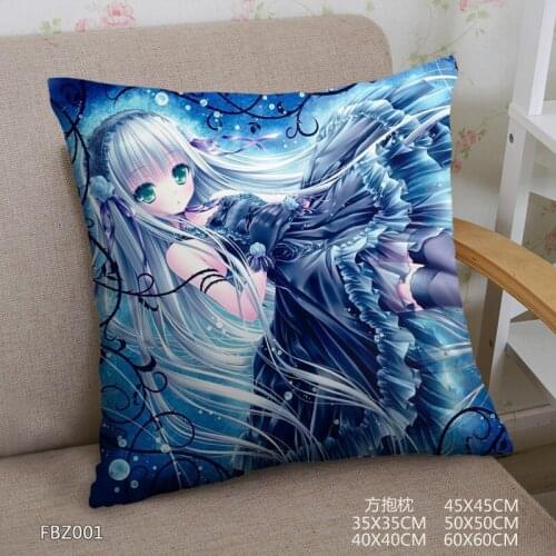 Anime Home Textile Two Sided Square Pillow Case Tsukiyono Chakai Dakimakura Pillowcase Body Pillow Cover decorate pillowcase