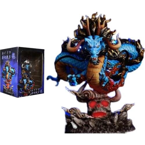 One Piece Figures Animalized Dragon Scene Kaido Large Anime Figures Fine Scenery Action Toy Figure Toys for Children Boys Gifts
