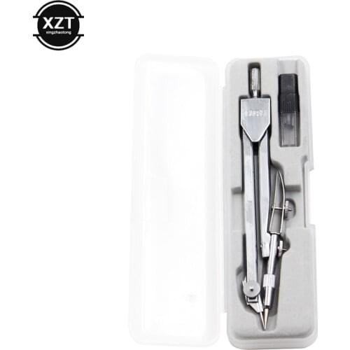 Stainless Steel Drawing Compass circle Math Geometry Tools Professional Accurate Scale Stationery School Supplies for Students