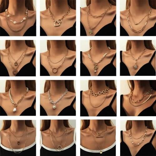 ORNAPEADIA Hot Sale Chain Sun Flower Love Copper Tube Pendant Gold Necklace for Women Wholesale Kpop Jewlery Coin Pendant